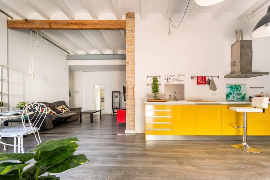 120 Sqm Loft-Style Apartment Beach Royal Marina Valencia Exterior foto